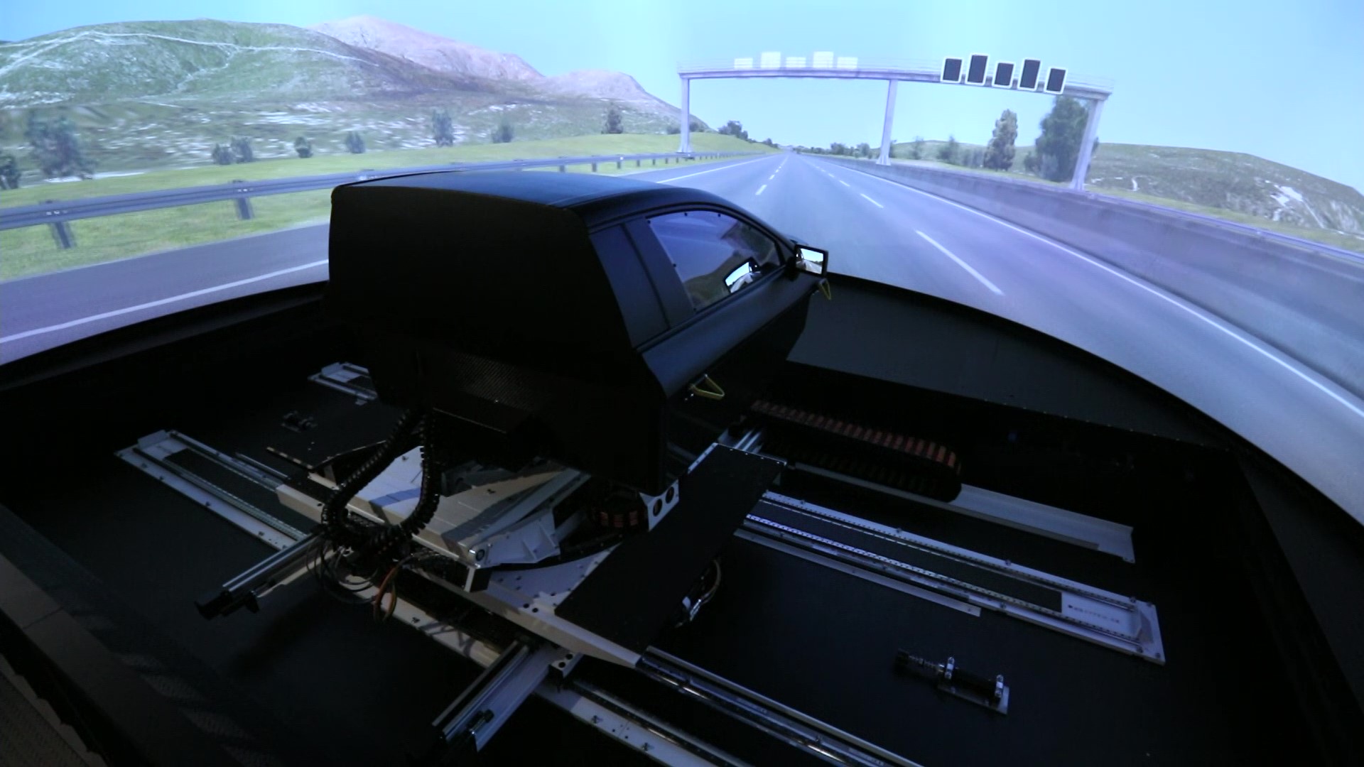 Building a simulator environment closer to a real car
