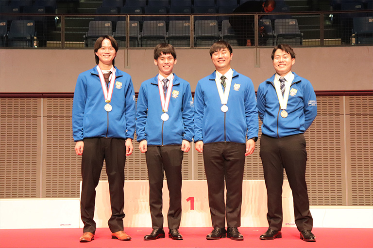 Photo:Winners in the 60th National Skills Competition