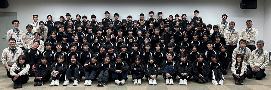 写真：藤岡南中学校のみなさんとの交流会