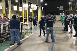 Photo:Confirmation of Corporate Philosophy at Toyota Boshoku Illinois