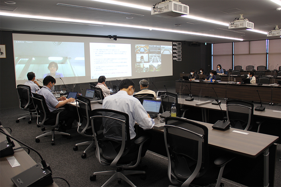 Photo:Although it was held remotely, there was a lively Q&A session and the participants deepened their understanding.