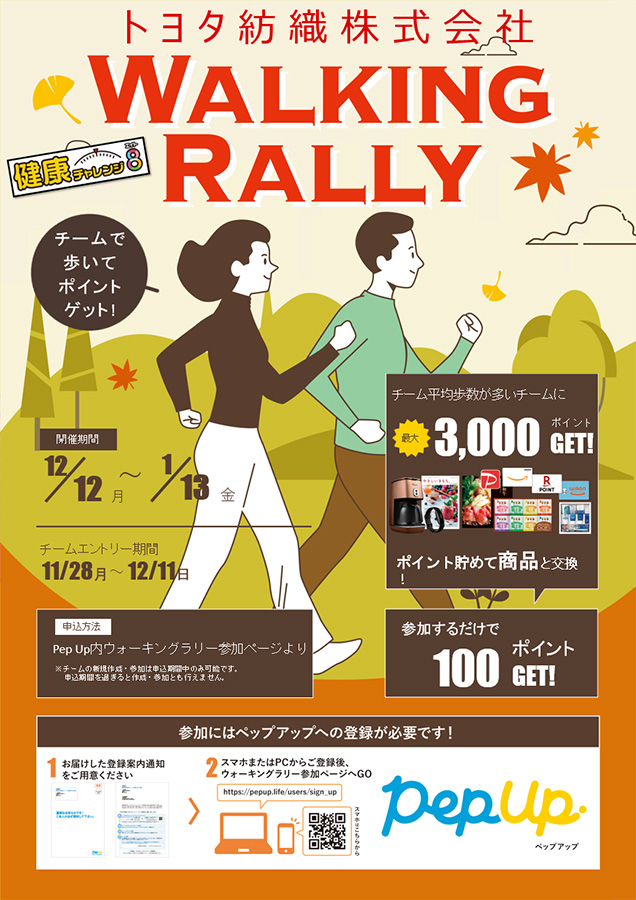 写真：WALKING RALLY