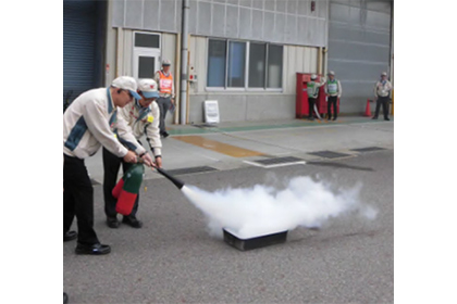 Photo:Initial fire response and firefighting training held during Global Week(2)