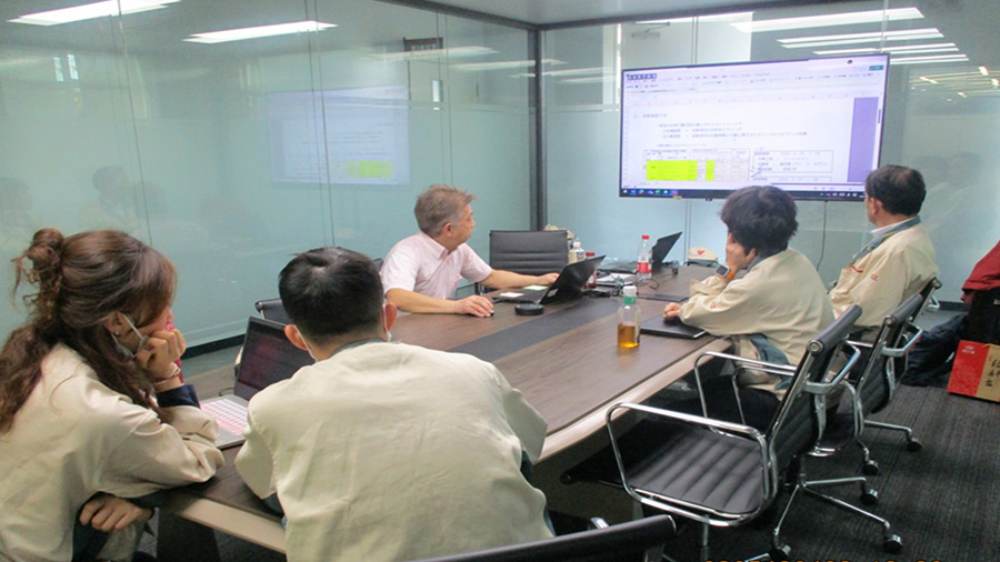 写真:中国地域内 現地調査と整合会