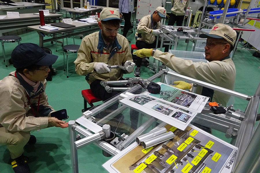 写真:日本での実践教育