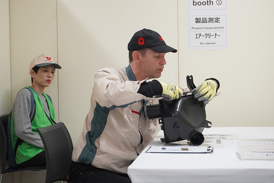 写真:検査