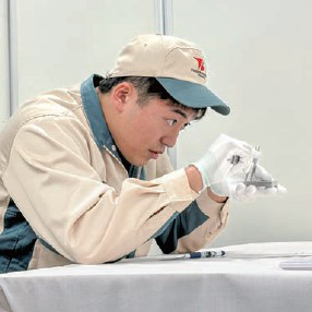 写真：検査