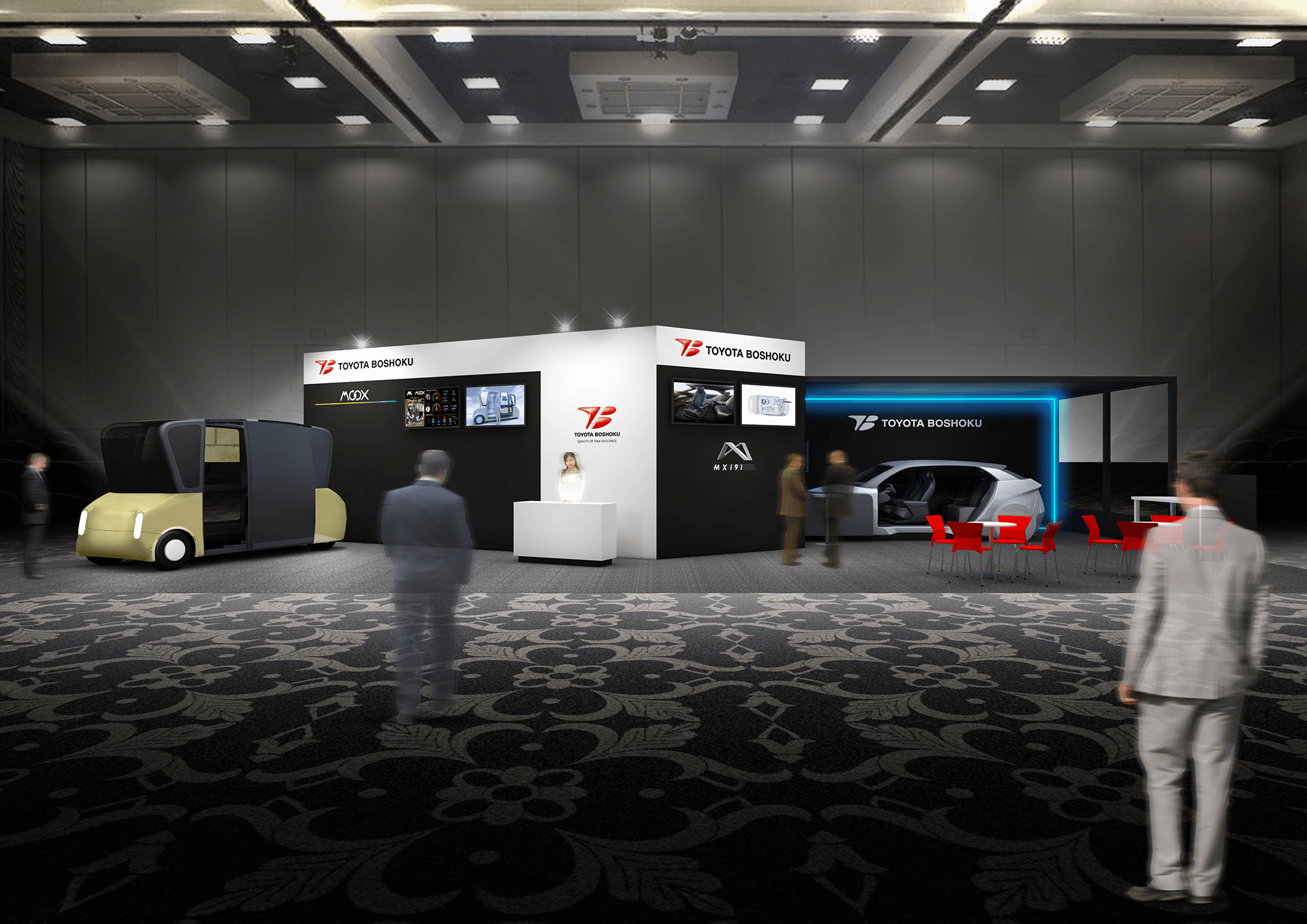 ces2020 TOYOTA BOSHOKU BOOTH