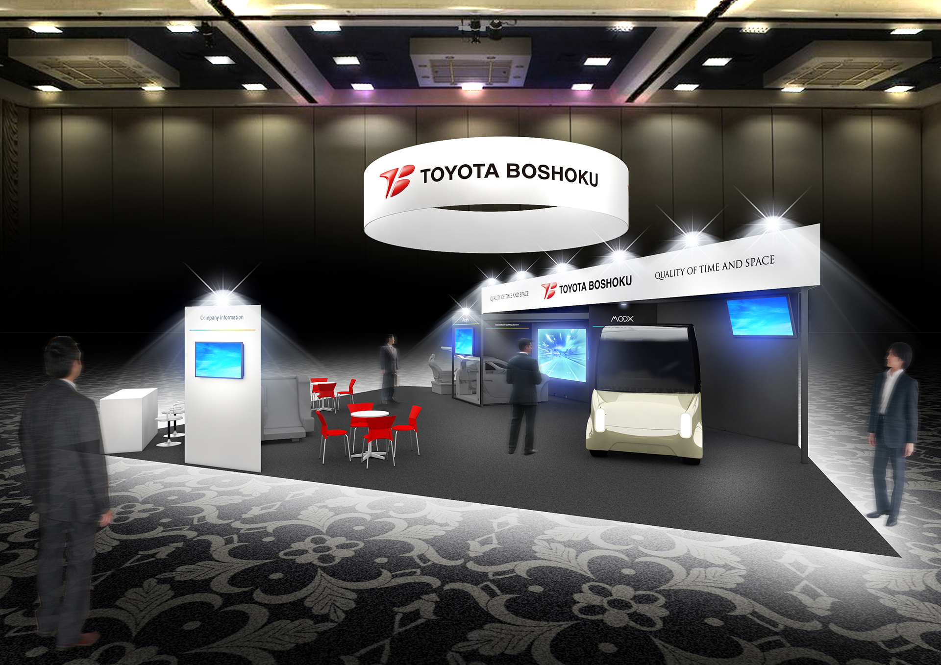 CES2019 TOYOTA BOSHOKU BOOTH